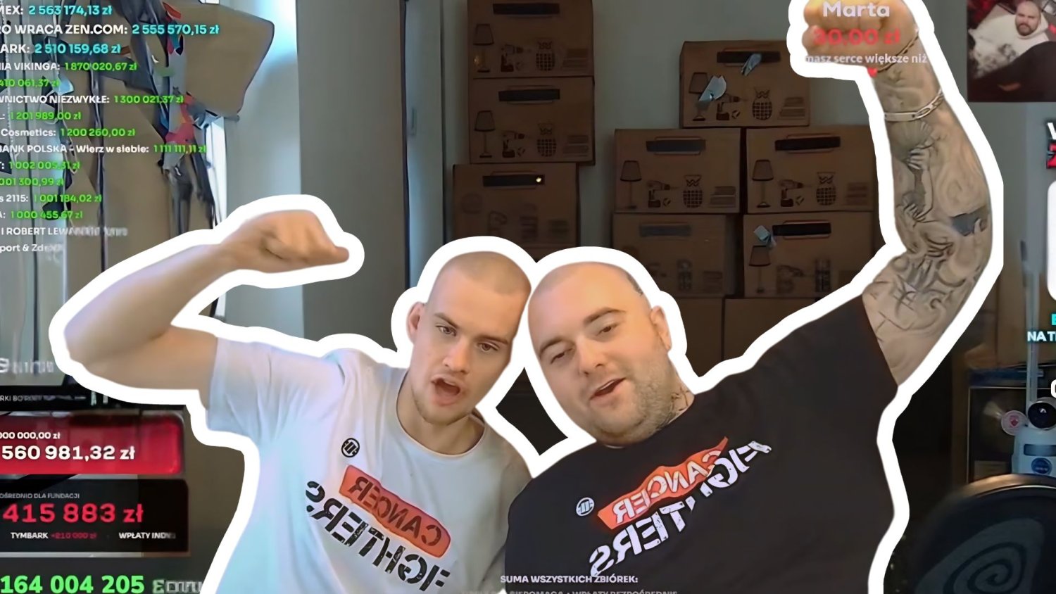 Top wpłat na akcję Łatwoganga. XTB, InPost i inni milionami zapisali się w historii