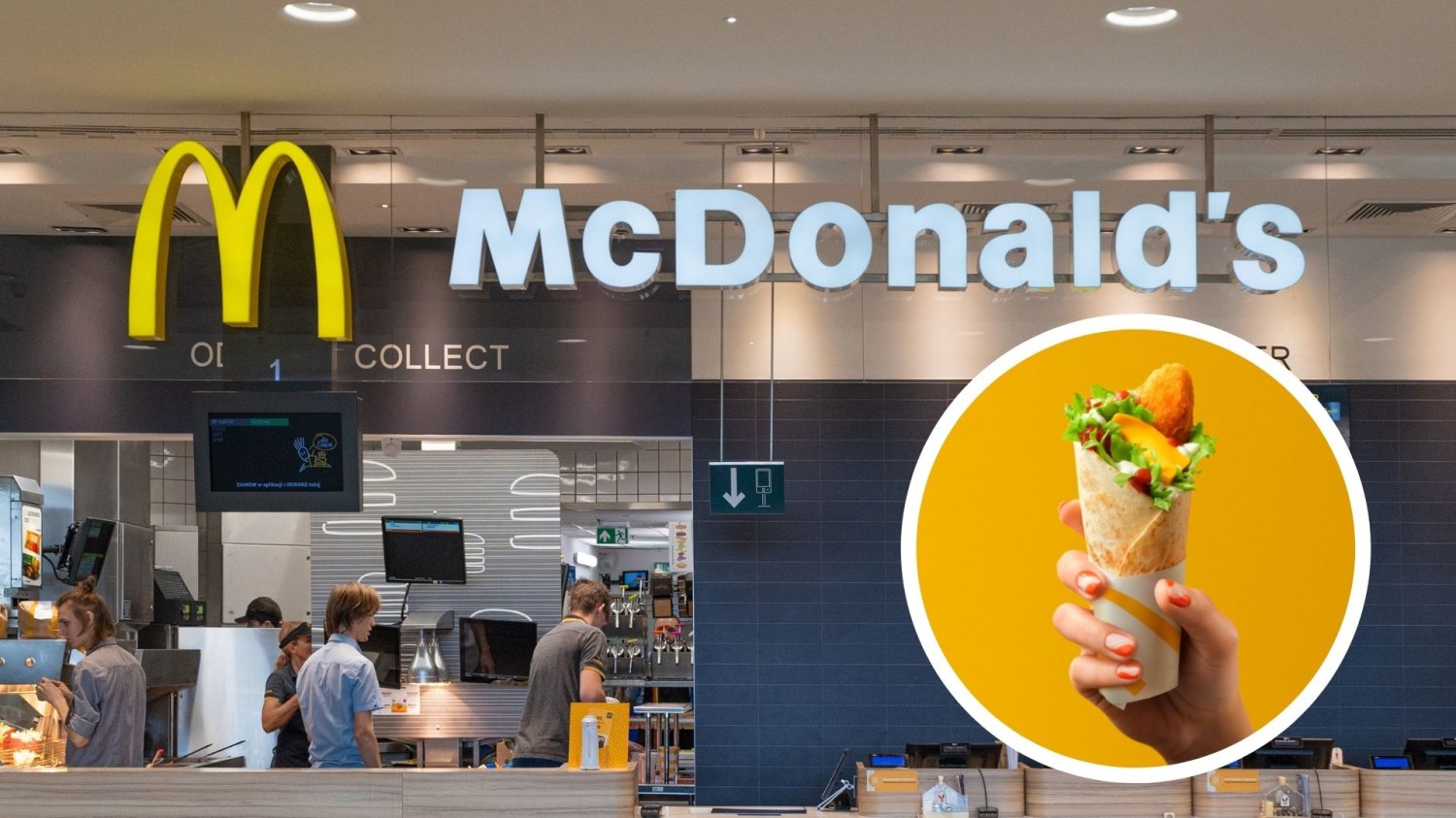 Snack Wrap wraca do McDonald’s na stałe. Fani dopięli swego. Restauracja McDonald’s. Snack Wrap.