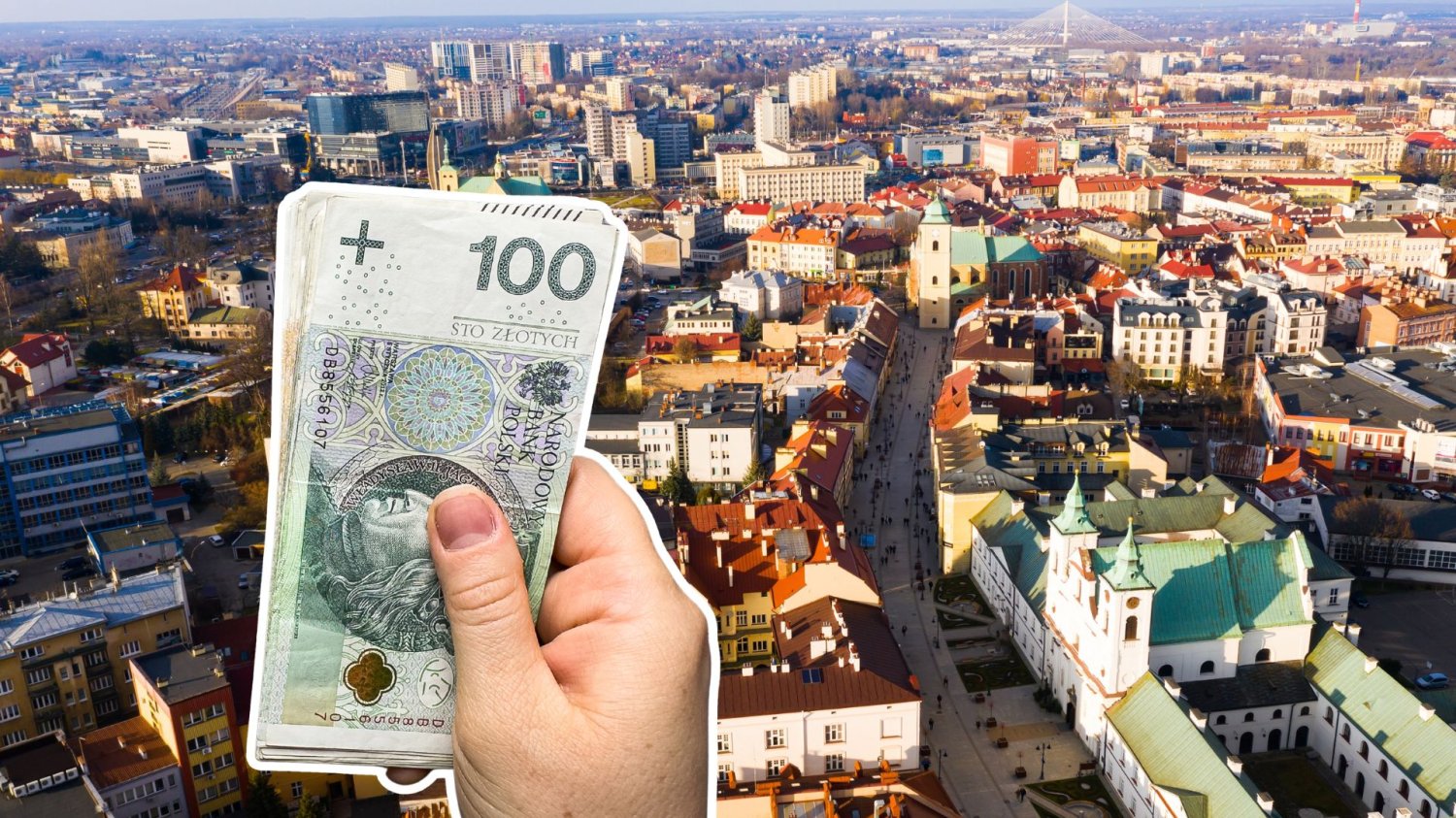 Miasto Rzeszów, plik banknotów.
