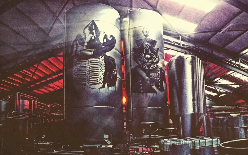 Wnętrze nowego browaru BrewDog sfinansowanego przez internautów. W tej chwili browar ma już ponad 35 tysięcy inwestorów!