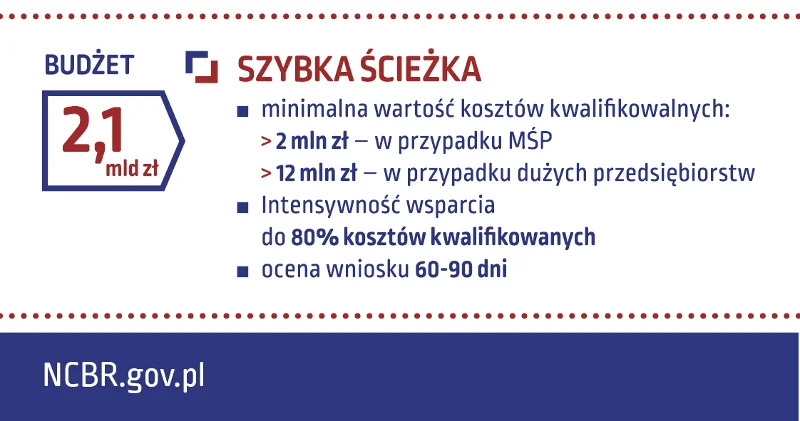 Charakterystyka programów w ramach tzw. "szybkiej ścieżki".