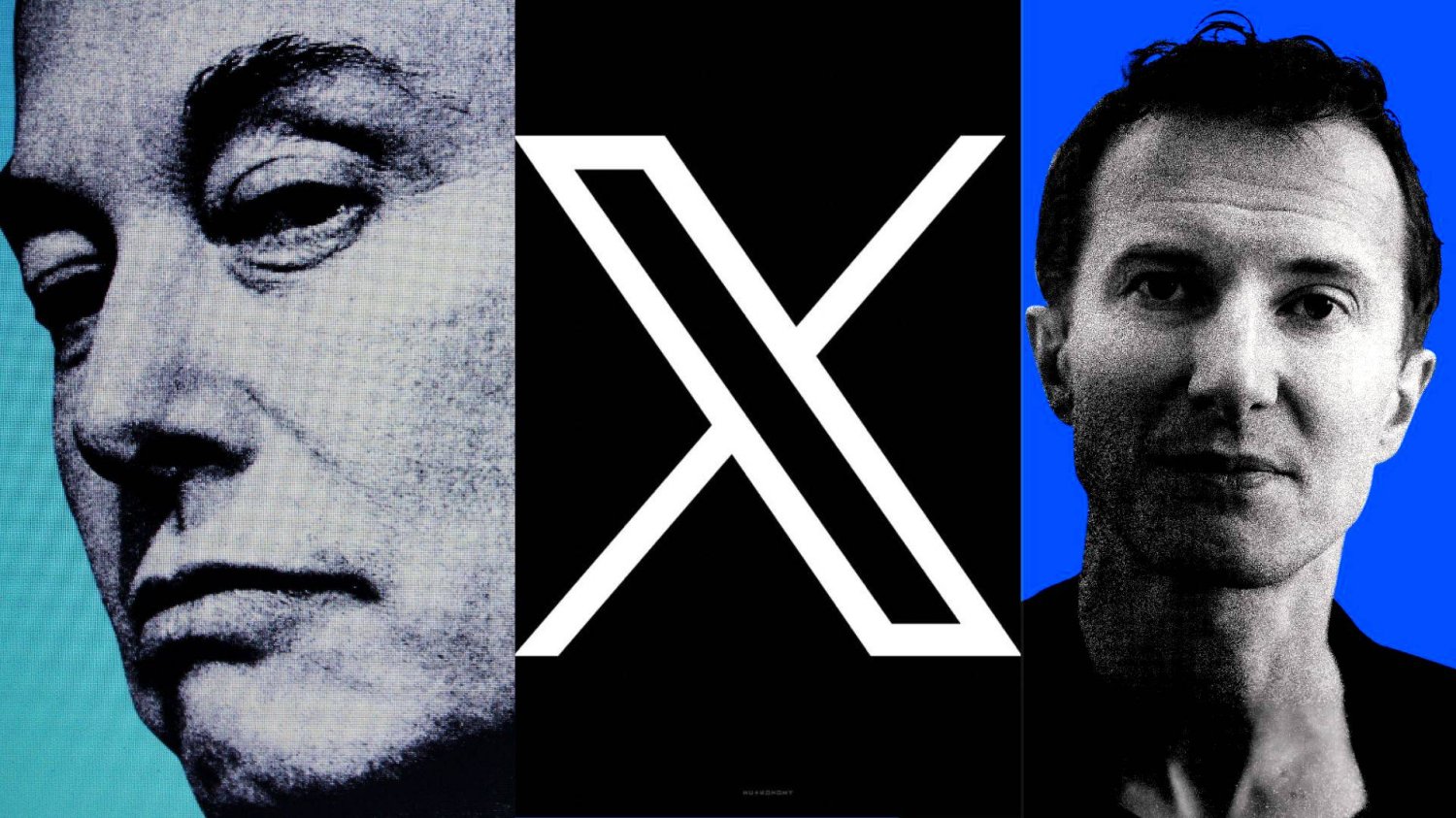 Elon Musk może postawić Polaka za sterami X Money. Robi własnego BLIK’a Od lewej do prawej: Elon Musk, logo X i Łukasz Nosek