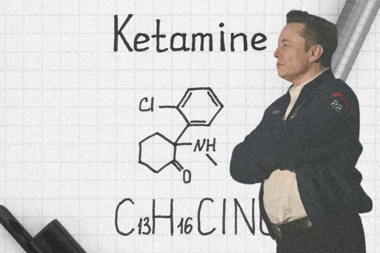 Elon Musk i ketamina.
