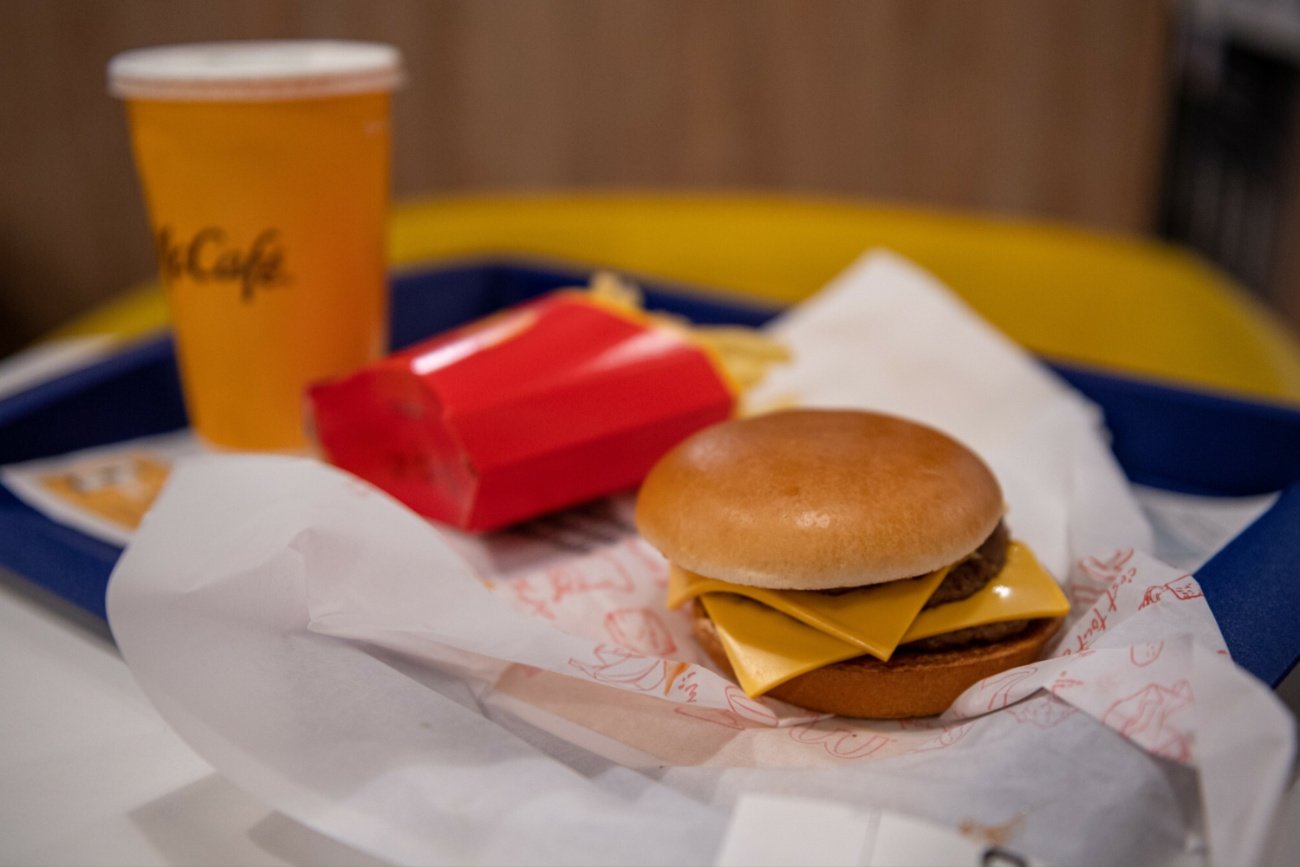 Burger w McDonald's.