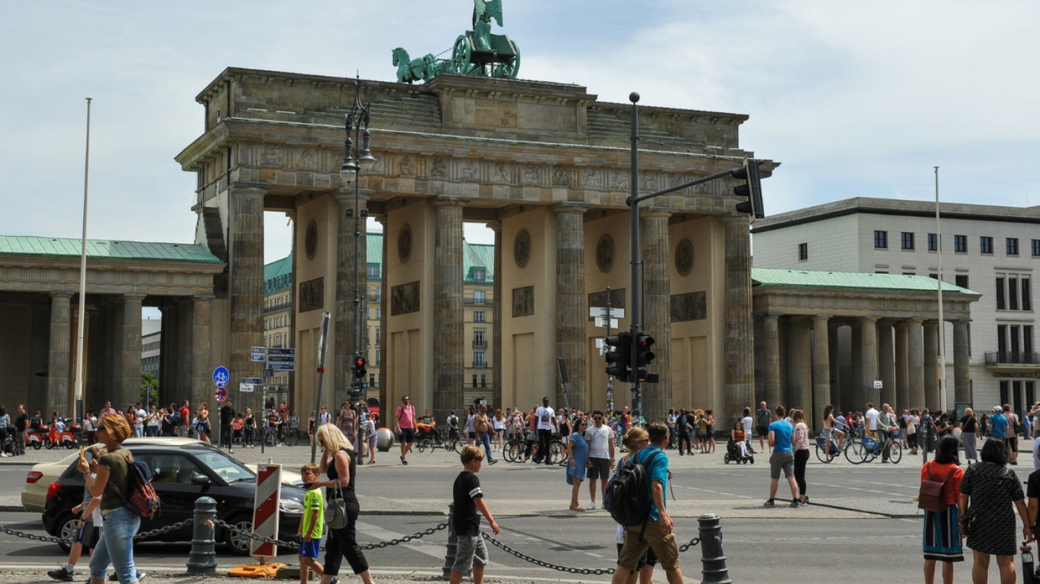 Brama Brandenburska w Berlinie