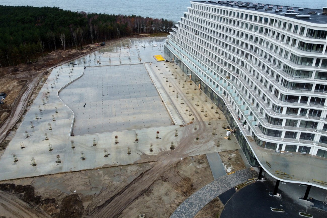 Hotel Gołębiewski w Pobierowie.