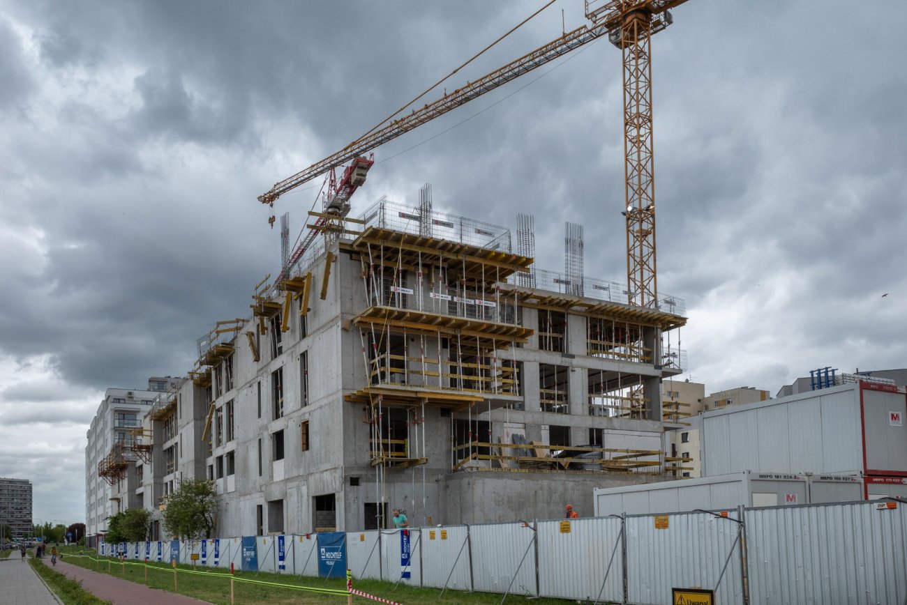 Budowa nowego budynku mieszkalnego