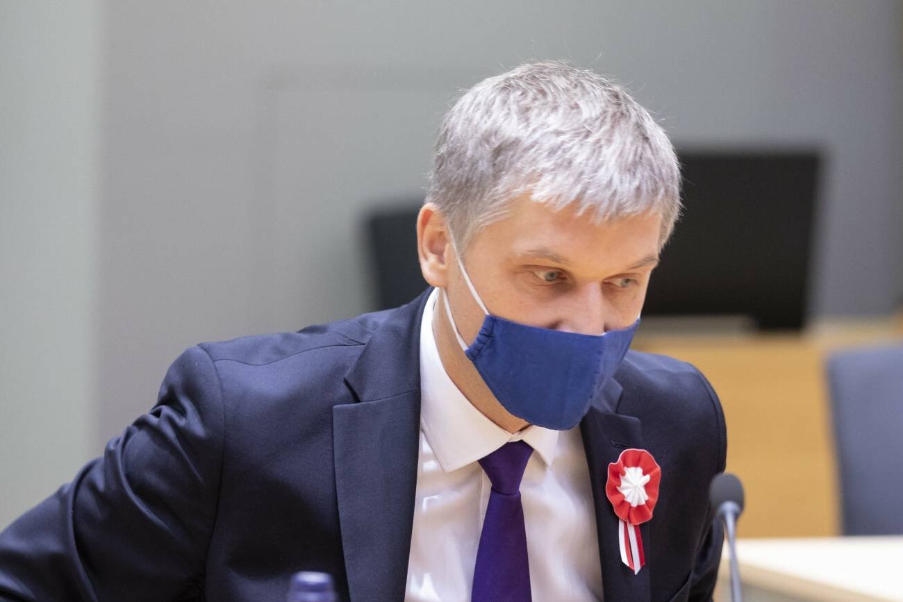 Minister Rozwoju i Technologii Piotr Nowak