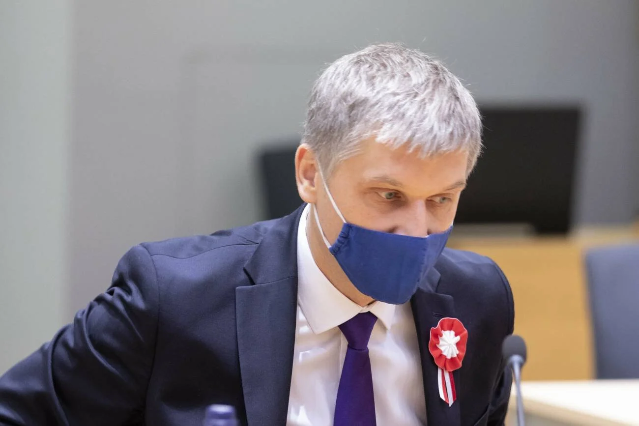 Minister Rozwoju i Technologii Piotr Nowak