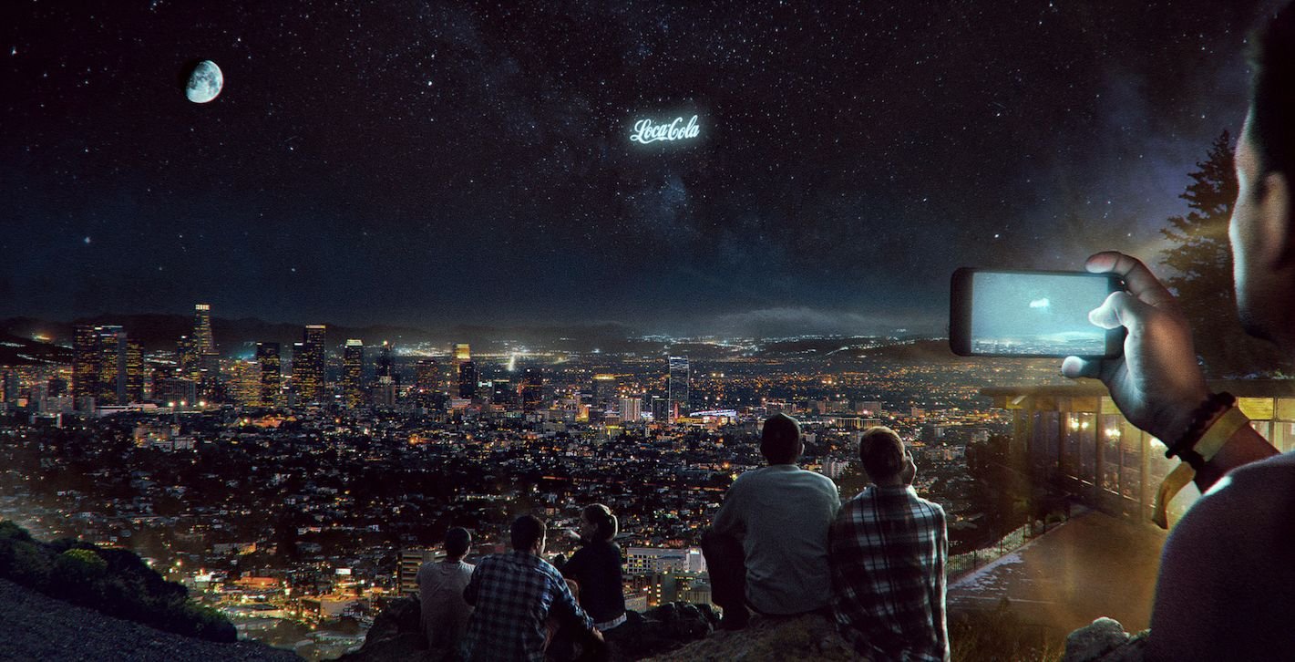 Rosyjski startup chce wyświetlać reklamy na niebie przy użyciu satelit