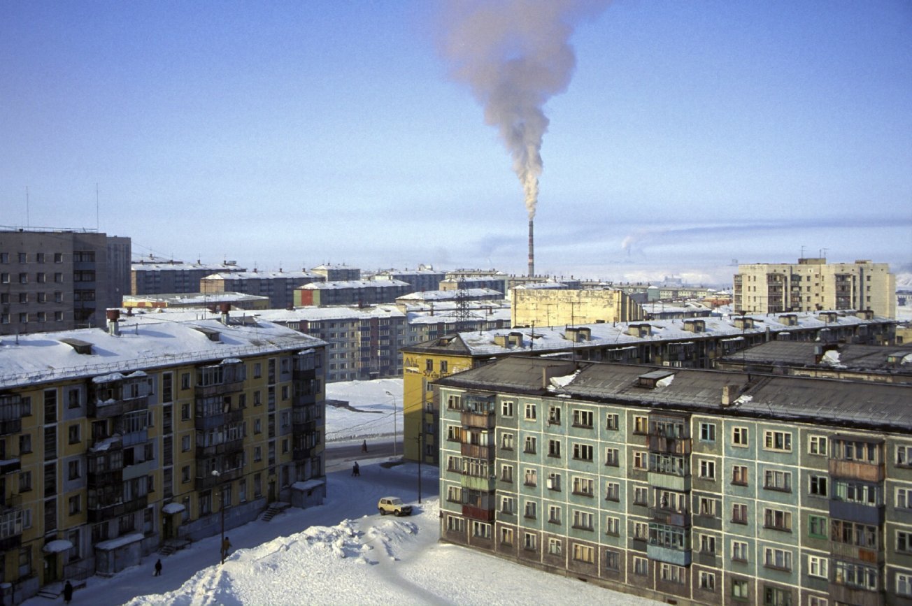 Miasto Workuta i przemysł górniczy.