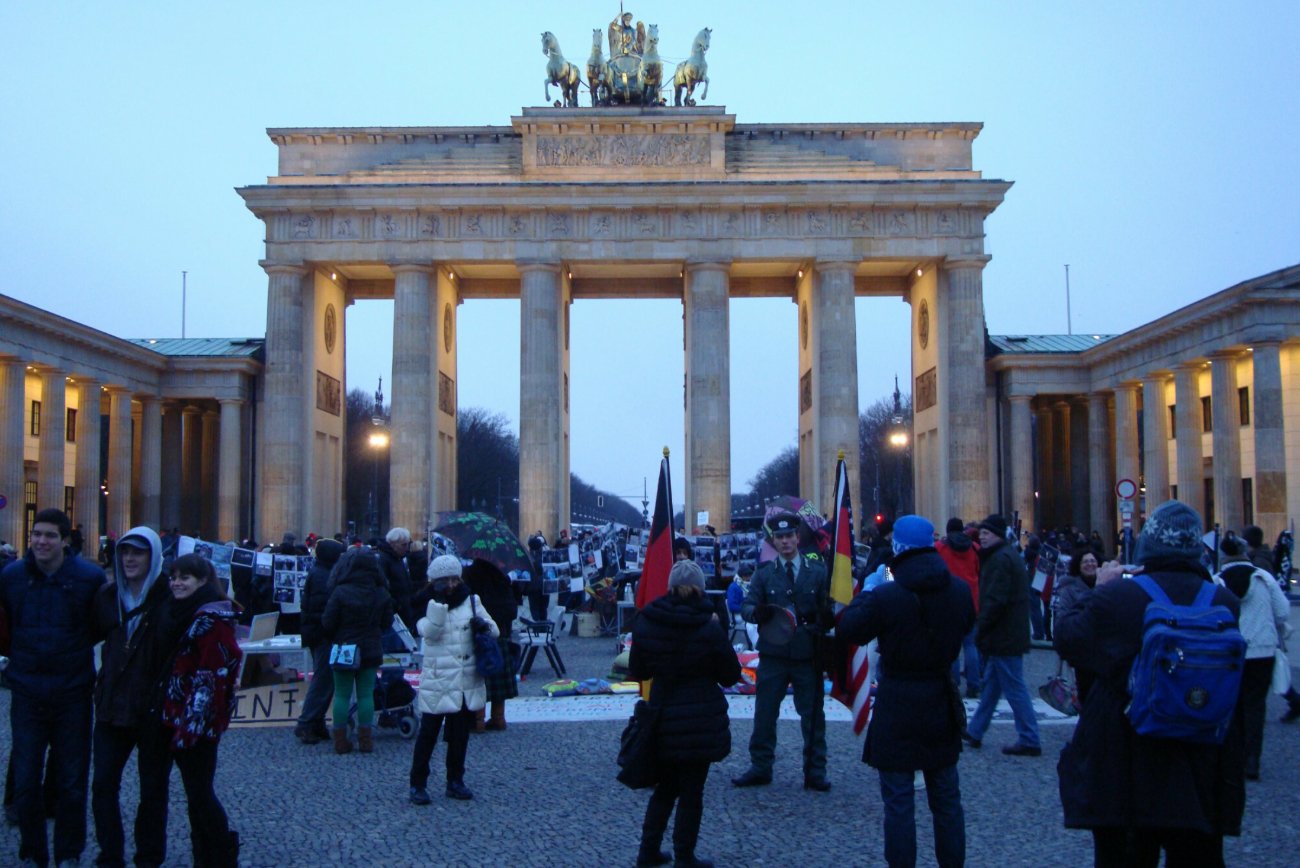 Brama Brandenburska w Berlinie