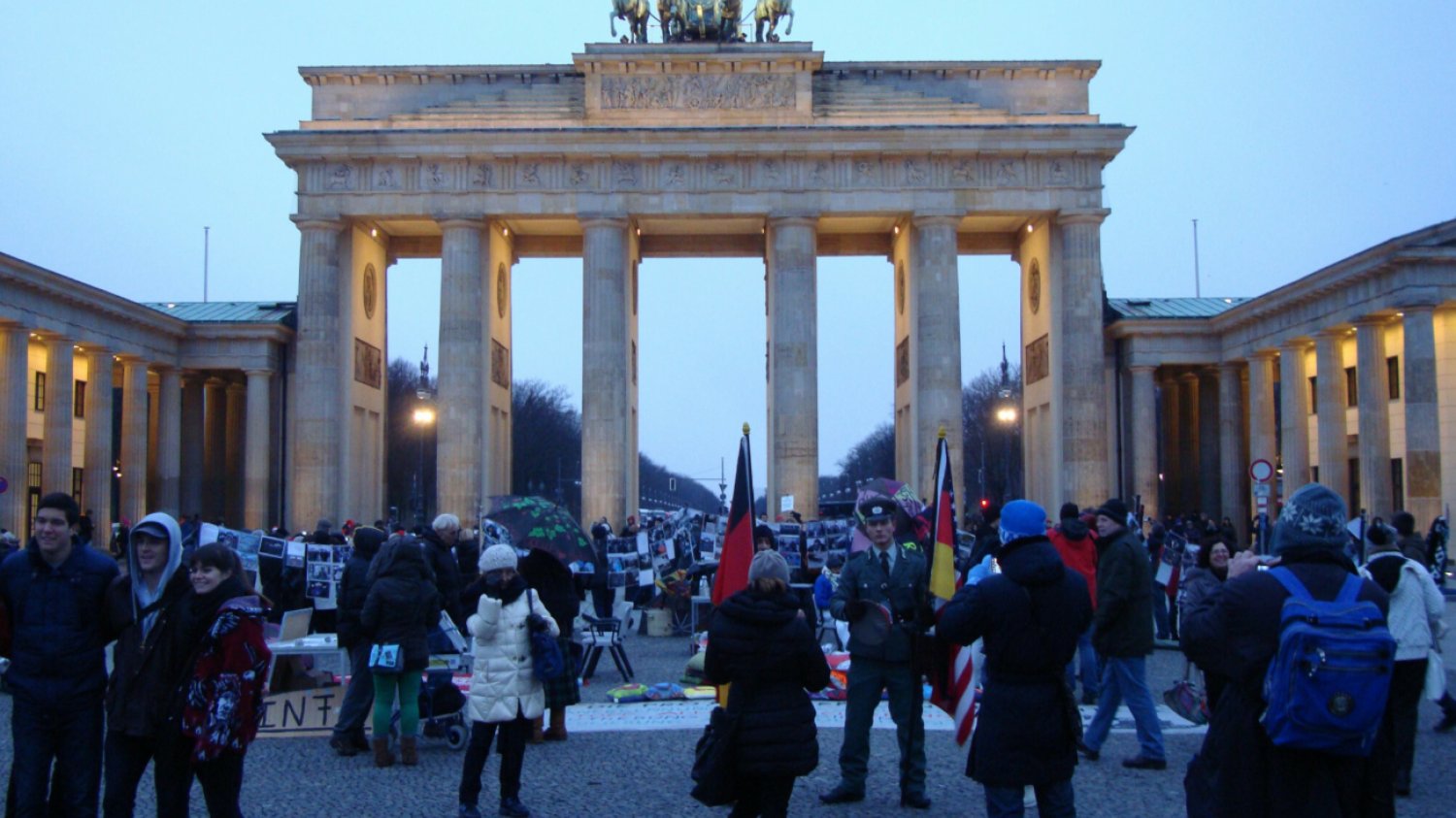 Brama Brandenburska w Berlinie