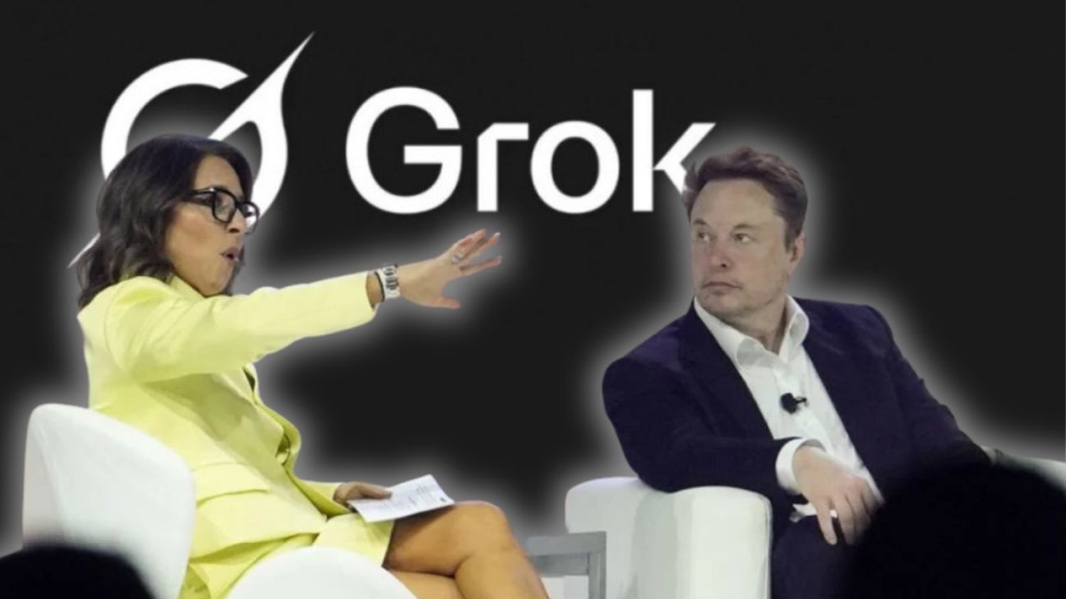 Linda Yaccarino, Elon Musk, Grok.