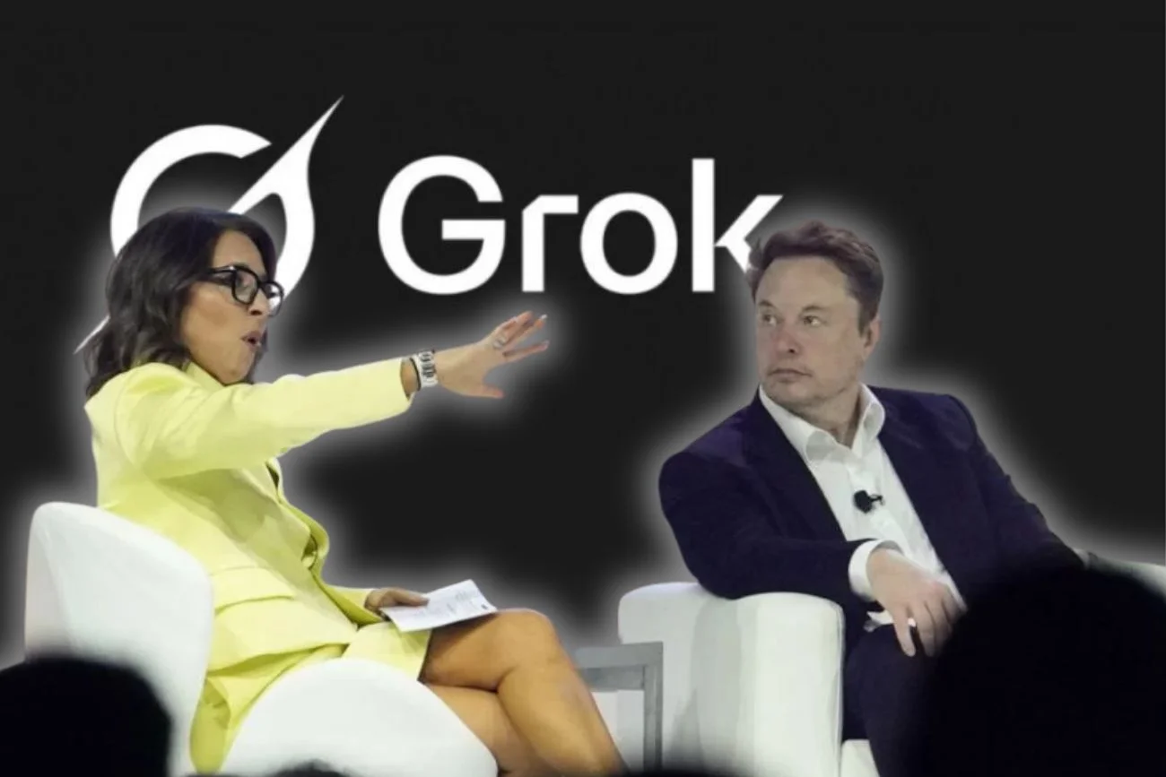 Linda Yaccarino, Elon Musk, Grok.
