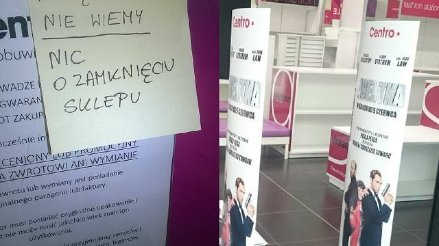Tak wyglądały sklepy rosyjskiej sieci w ostatnich tygodniach