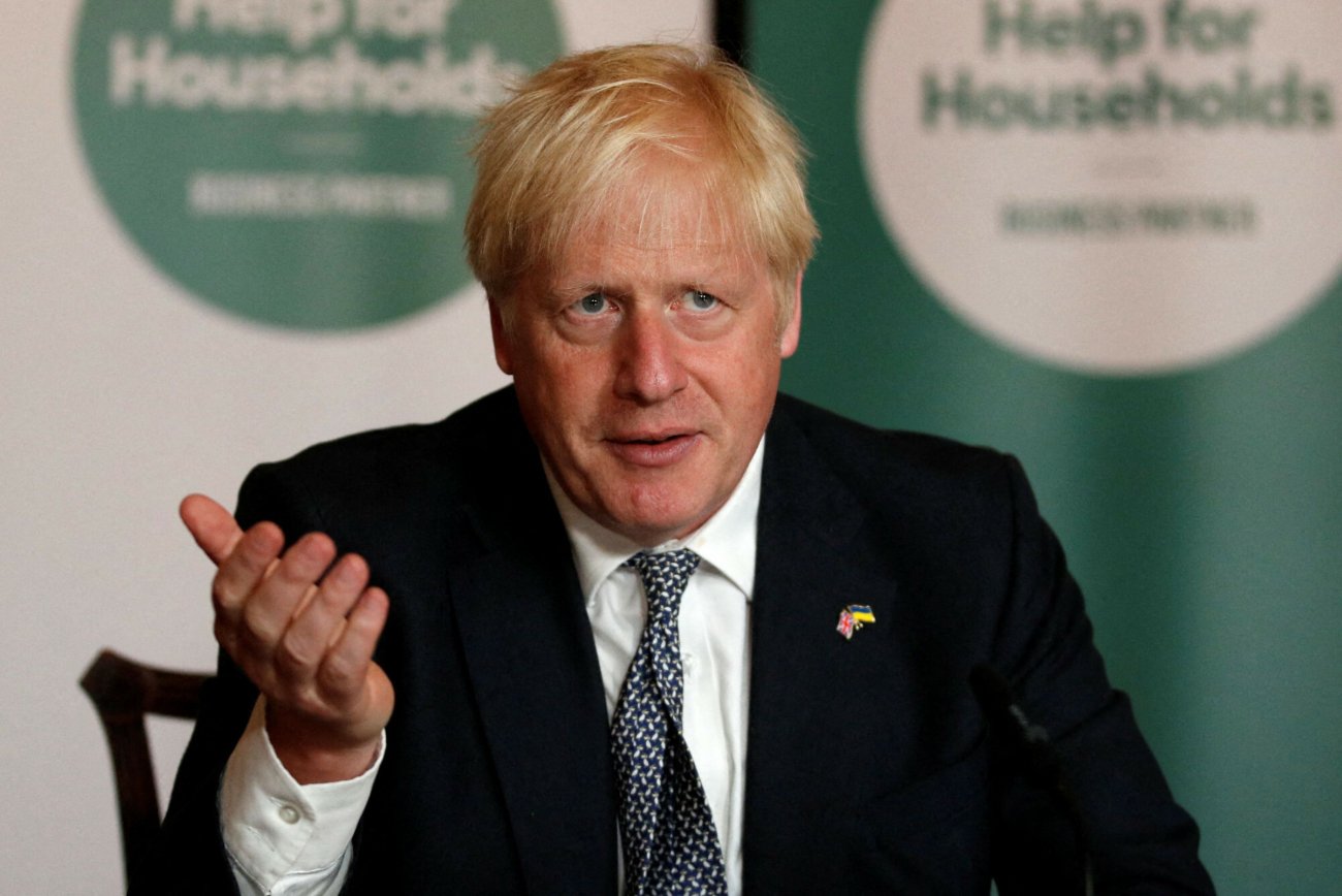 Premier Wielkiej Brytanii Boris Johnson