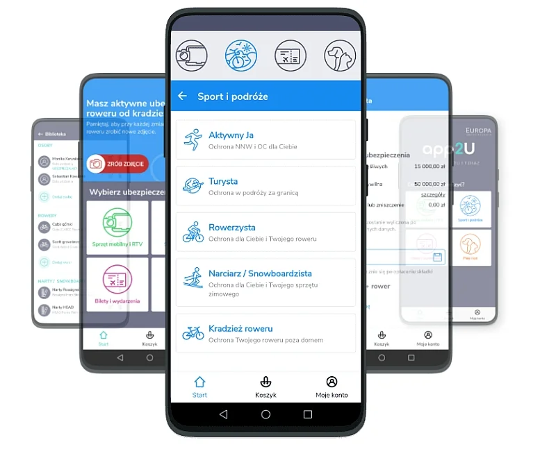 Aplikacja app2U przeznaczona jest szczególnie dla podróżników amatorsko uprawiających sport, aktywnie wypoczywających i organizujących wyprawy rowerowe