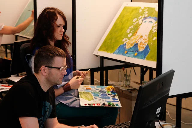 Na "Loving Vincent" składa się ponad 60 tys. ręcznie namalowanych klatek.