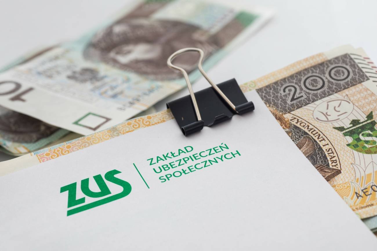 ZUS i pieniądze.