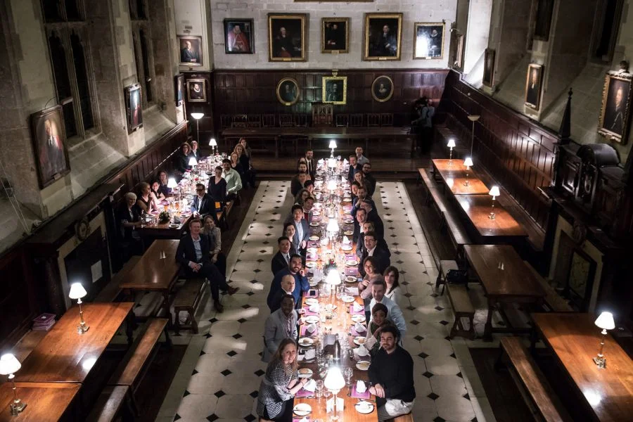 Uczestnicy programu Chivas - The Venture na Uniwersytecie Oxfordzkim