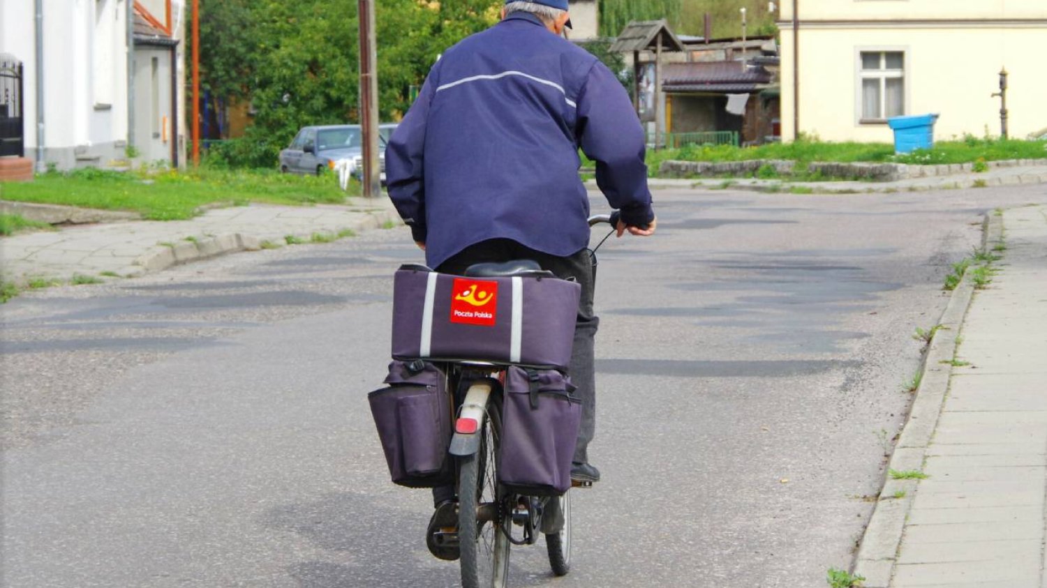 Listonosz przy pracy