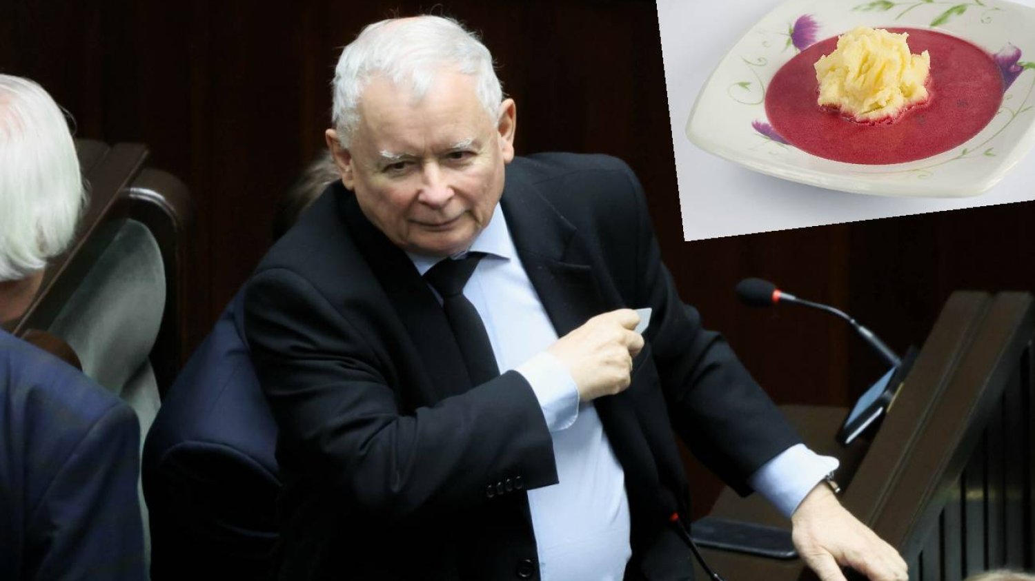Jarosław Kaczyński, botwinka.