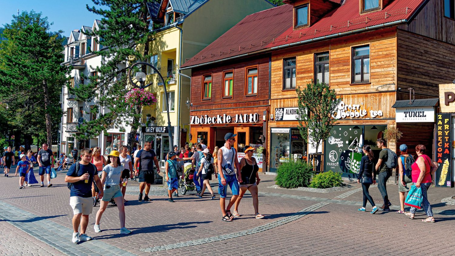 turyści w Zakopanem