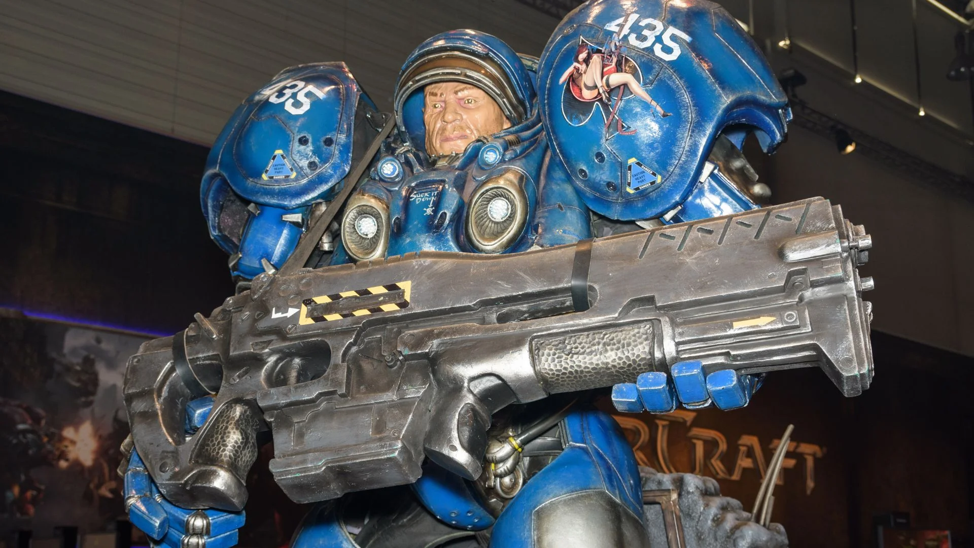 Figura marine z serii StarCraft.
