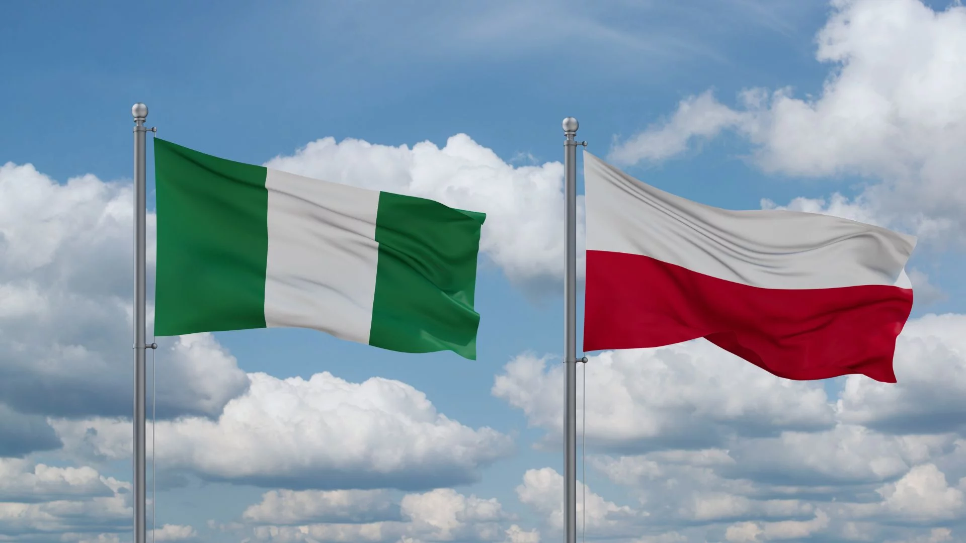 Cyfrowy sojusz Polski i Nigerii. Polski biznes powalczy o miliardowy kontrakt w Afryce Flaga Polski i Nigerii. Polskie firmy dostają klucz do gigantycznego kontraktu. Polska sięga po 2 mld dolarów w Afryce