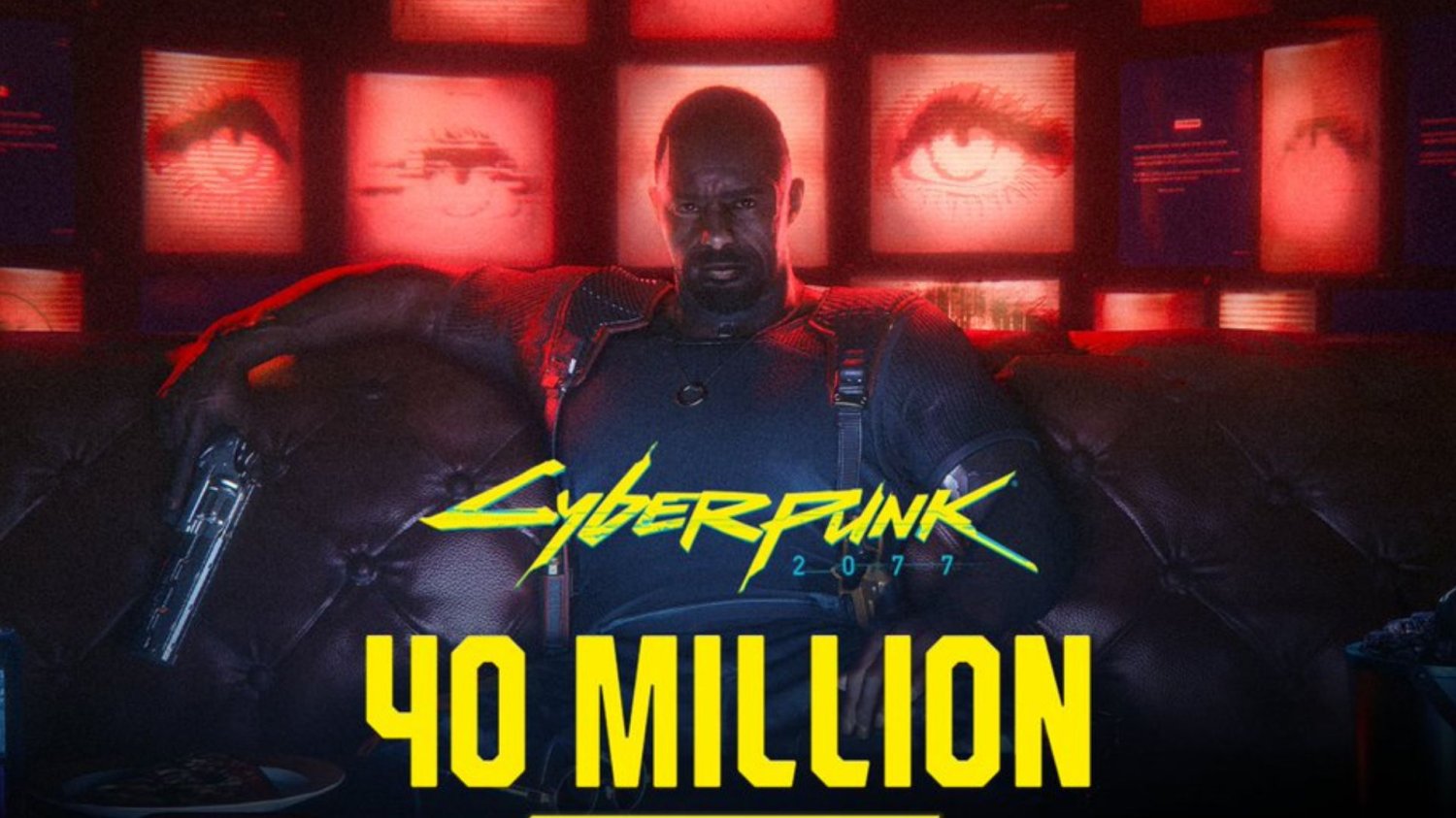 Grafika promocyjna Cyberpunk 2077.