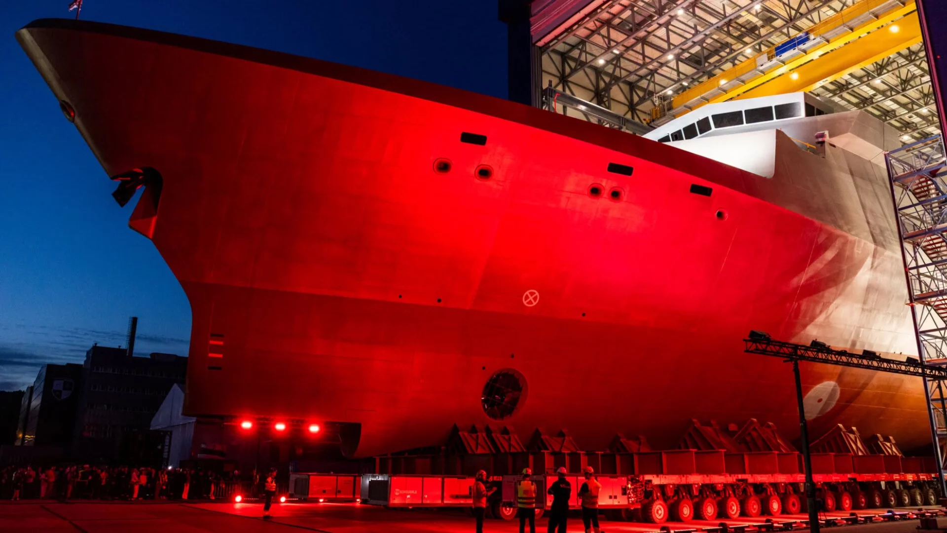 The navy received a powerful gift. The Wind of Change is coming to the Baltic Sea