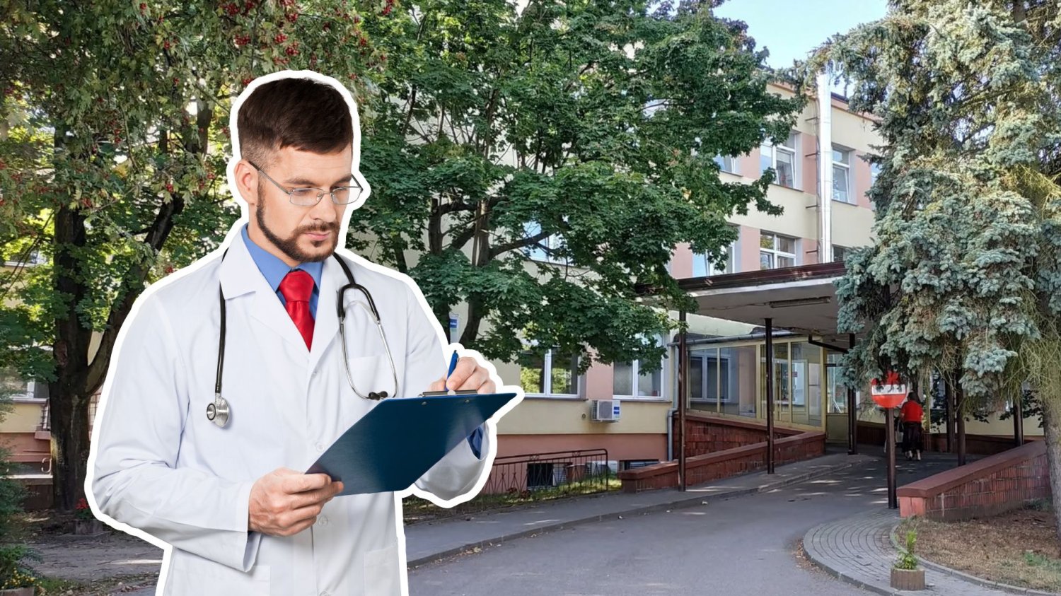 Szpital w Mławie, lekarz.