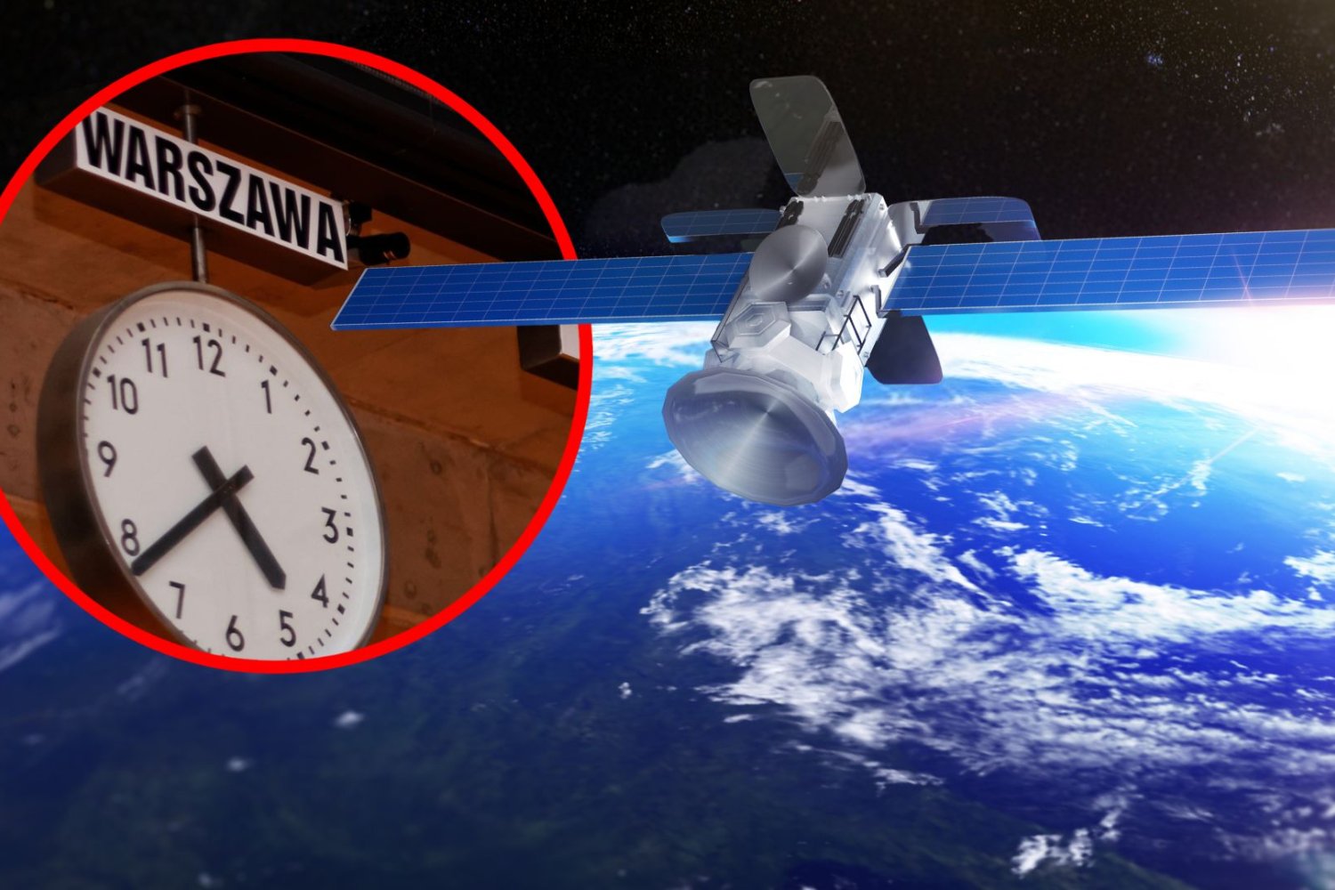 GPW i satelita.