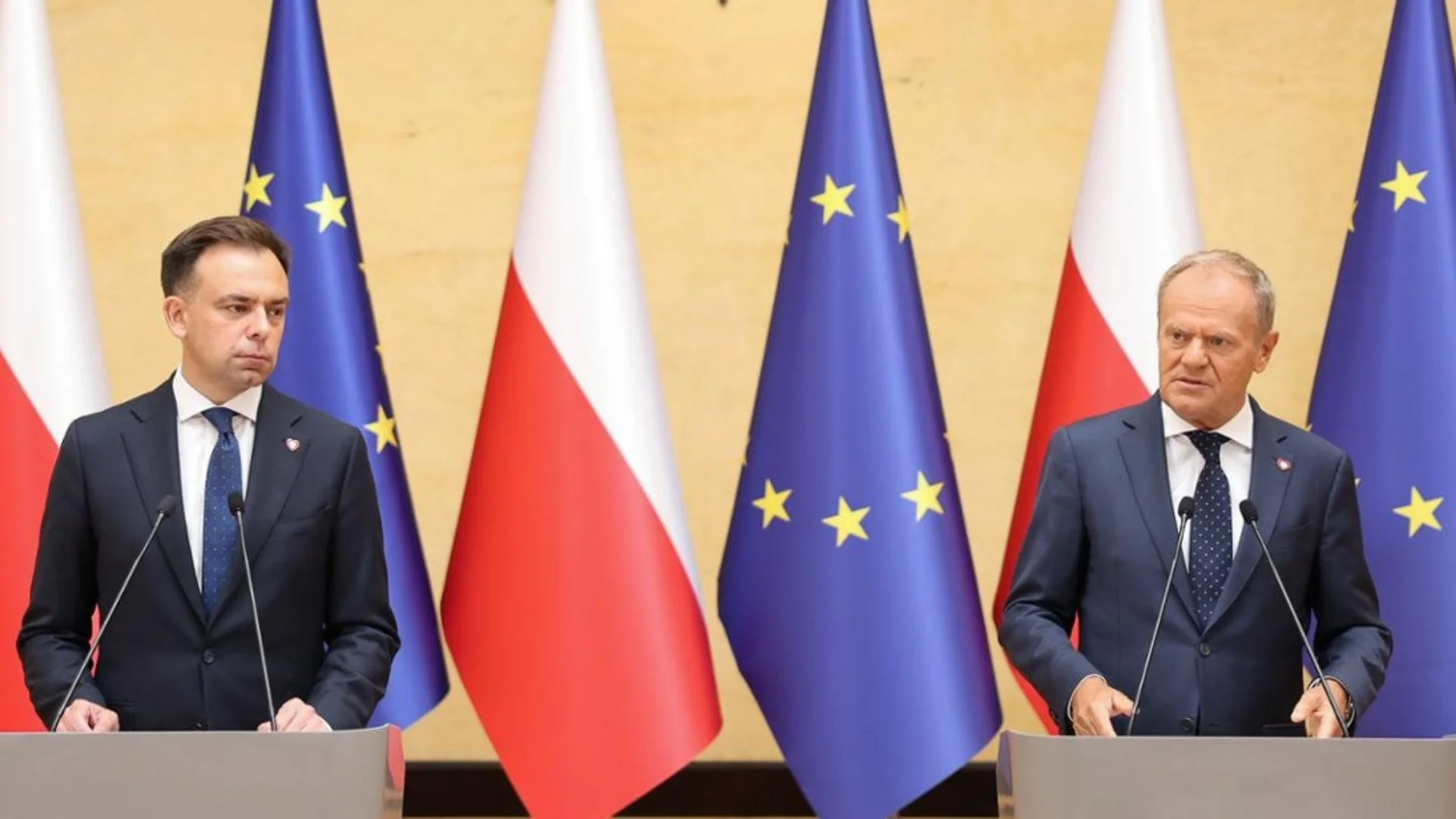 Andrzej Domański, Donald Tusk.