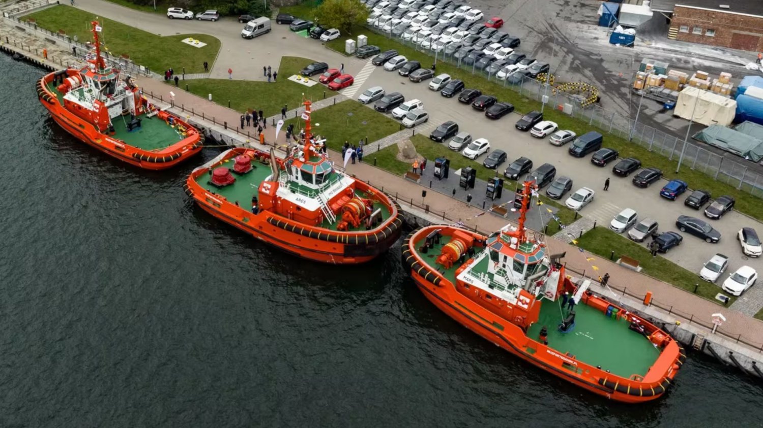 AI zamiast biurokracji. Cyfrowy mózg stoczni Damen uwalnia potencjał inżynierów w Gdańsku jednostki zbudowane przez Damen Shipyards