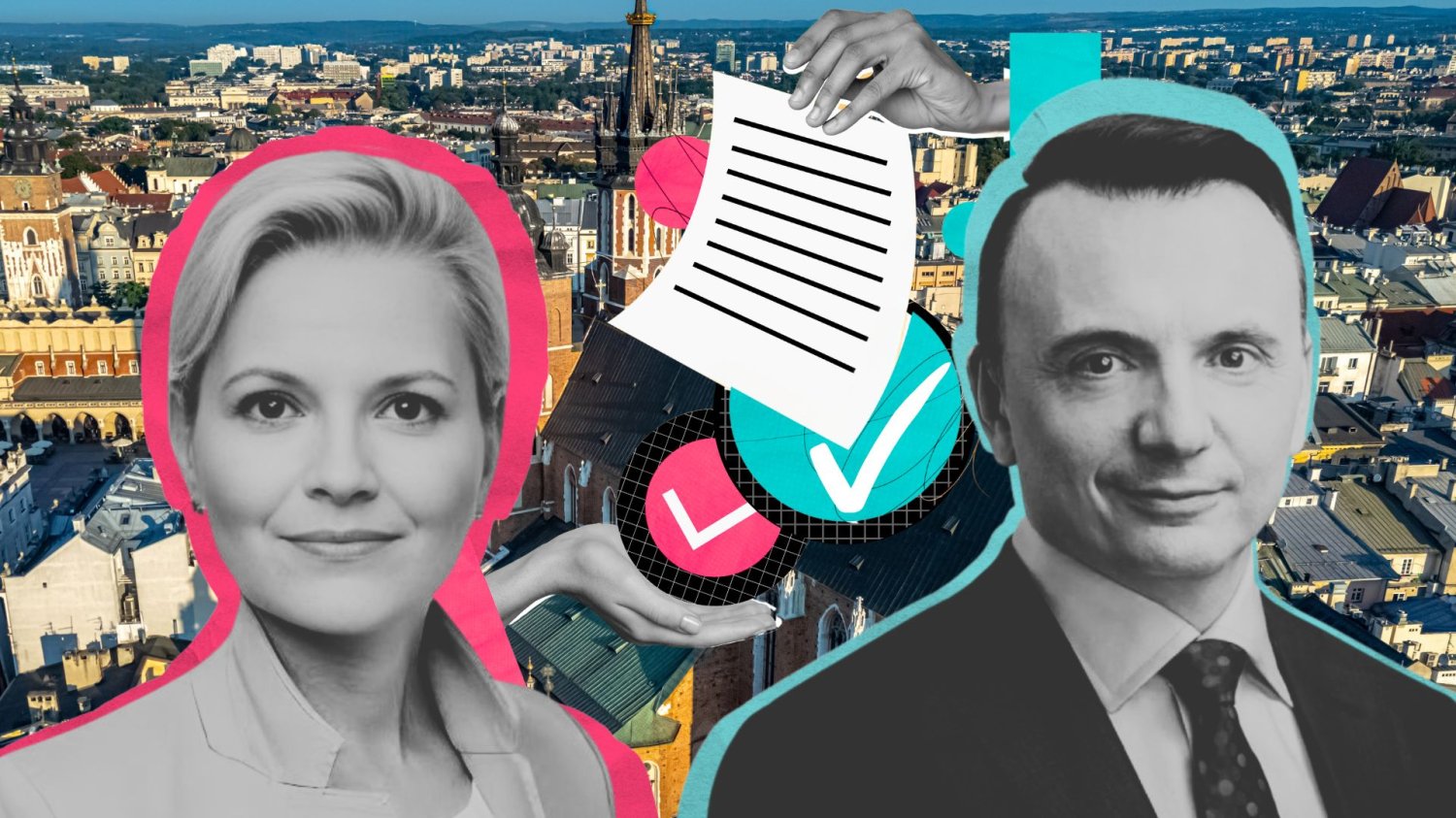Programy to nie wszystko. Wyborcy w Krakowie mają twardy orzech do zgryzienia Kandydaci na prezydenta miasta Krakowa.