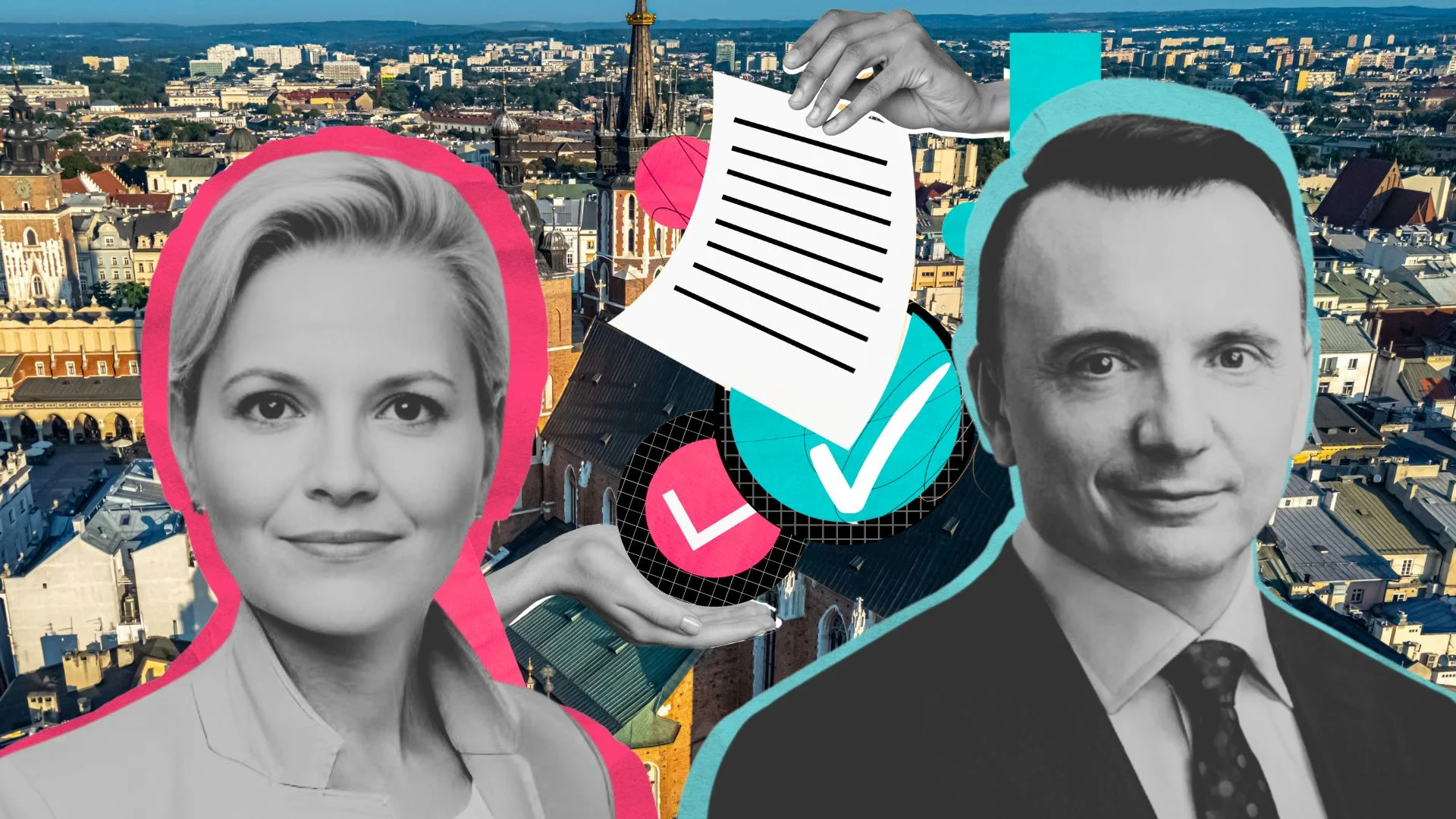 Programy to nie wszystko. Wyborcy w Krakowie mają twardy orzech do zgryzienia Kandydaci na prezydenta miasta Krakowa.