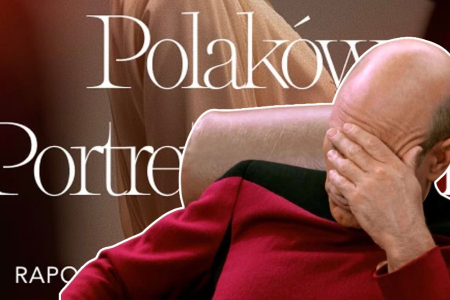 Kapitan Picard z facepalmem.