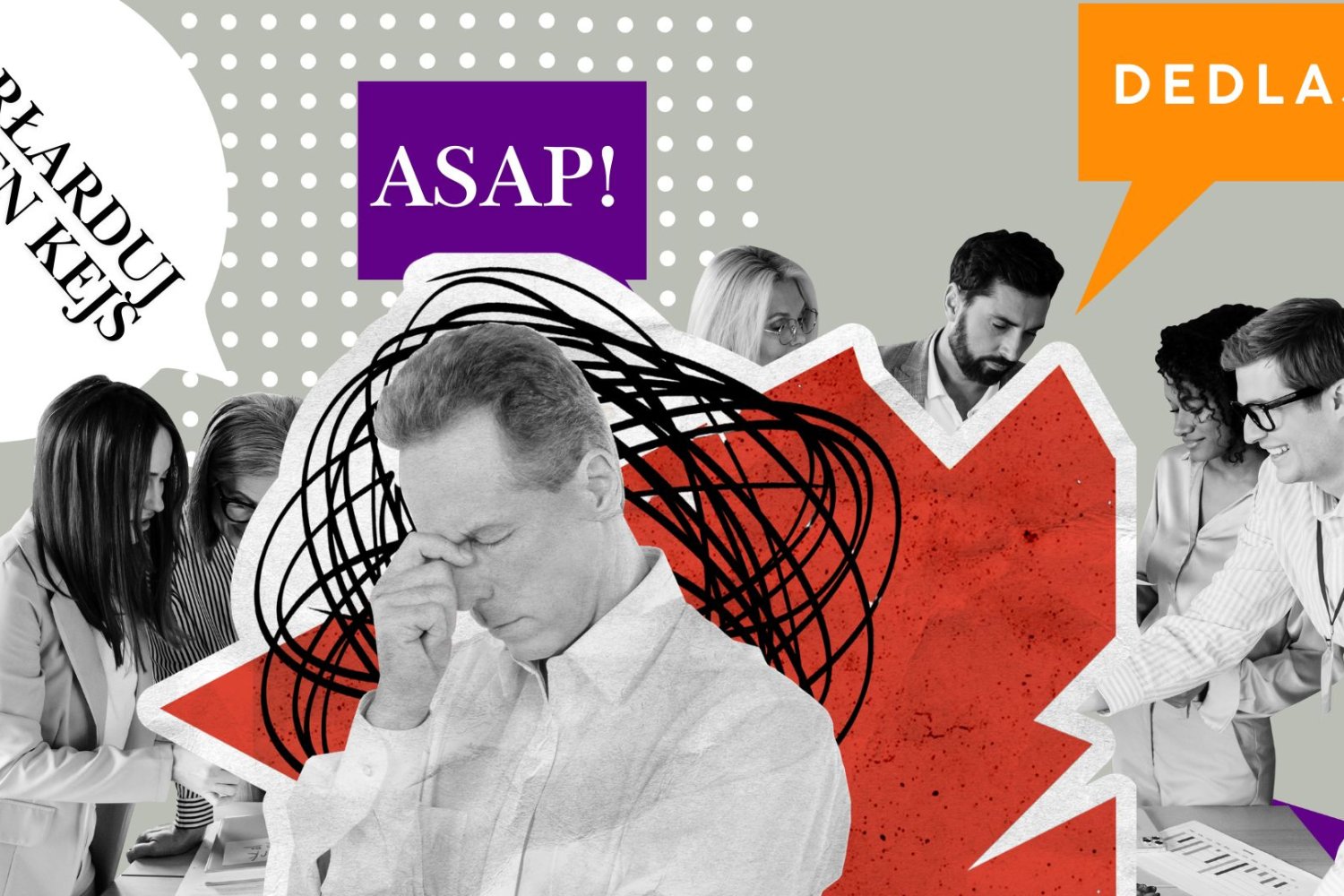 Korporacyjne gadanie i frustracja.