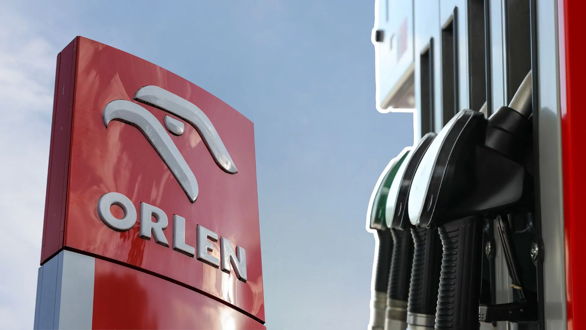Orlen, dystrybutor paliwa.
