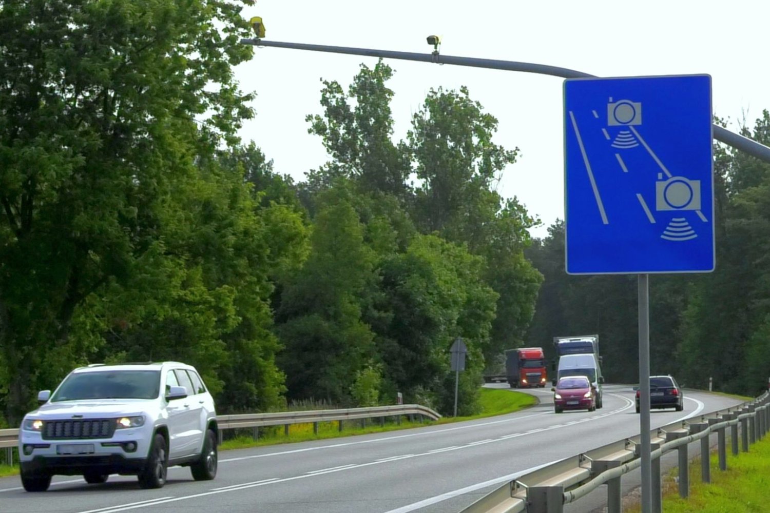 odcinkowy pomiar prędkości