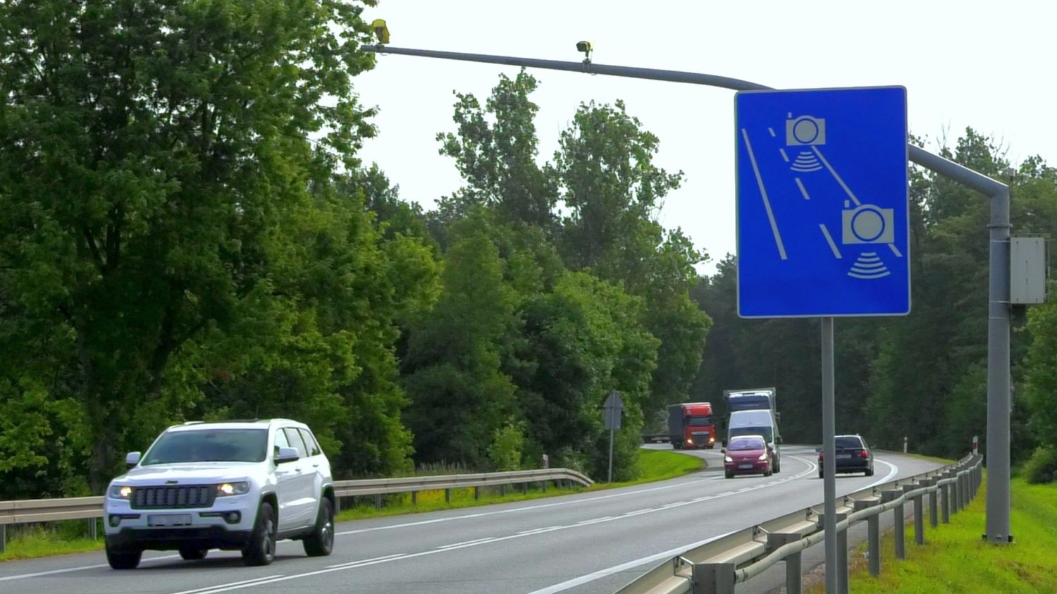 odcinkowy pomiar prędkości