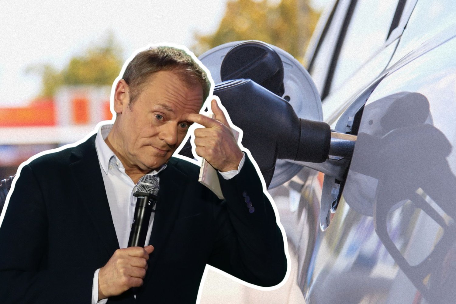 Ceny paliw sięgnęły sufitu. Diesel za 8,22 zł to dopiero początek? Donald Tusk, tankowanie samochodu.
