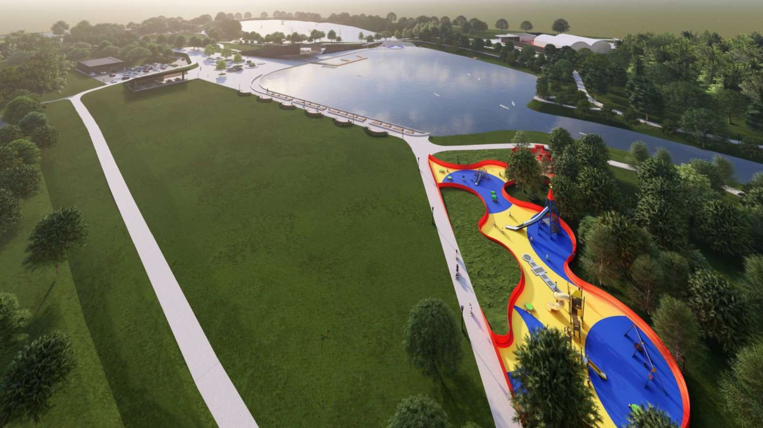 Park Lisiniec w Częstochowie.