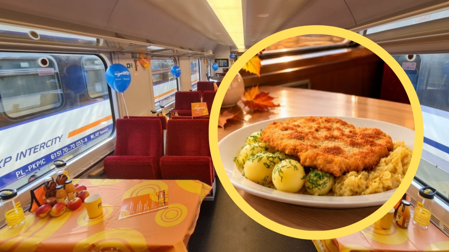 WARS pokazał nową kartę dań. Ceny nie wszystkim się spodobają Wagon restauracyjny WARS. Schabowy z nowego menu WARS