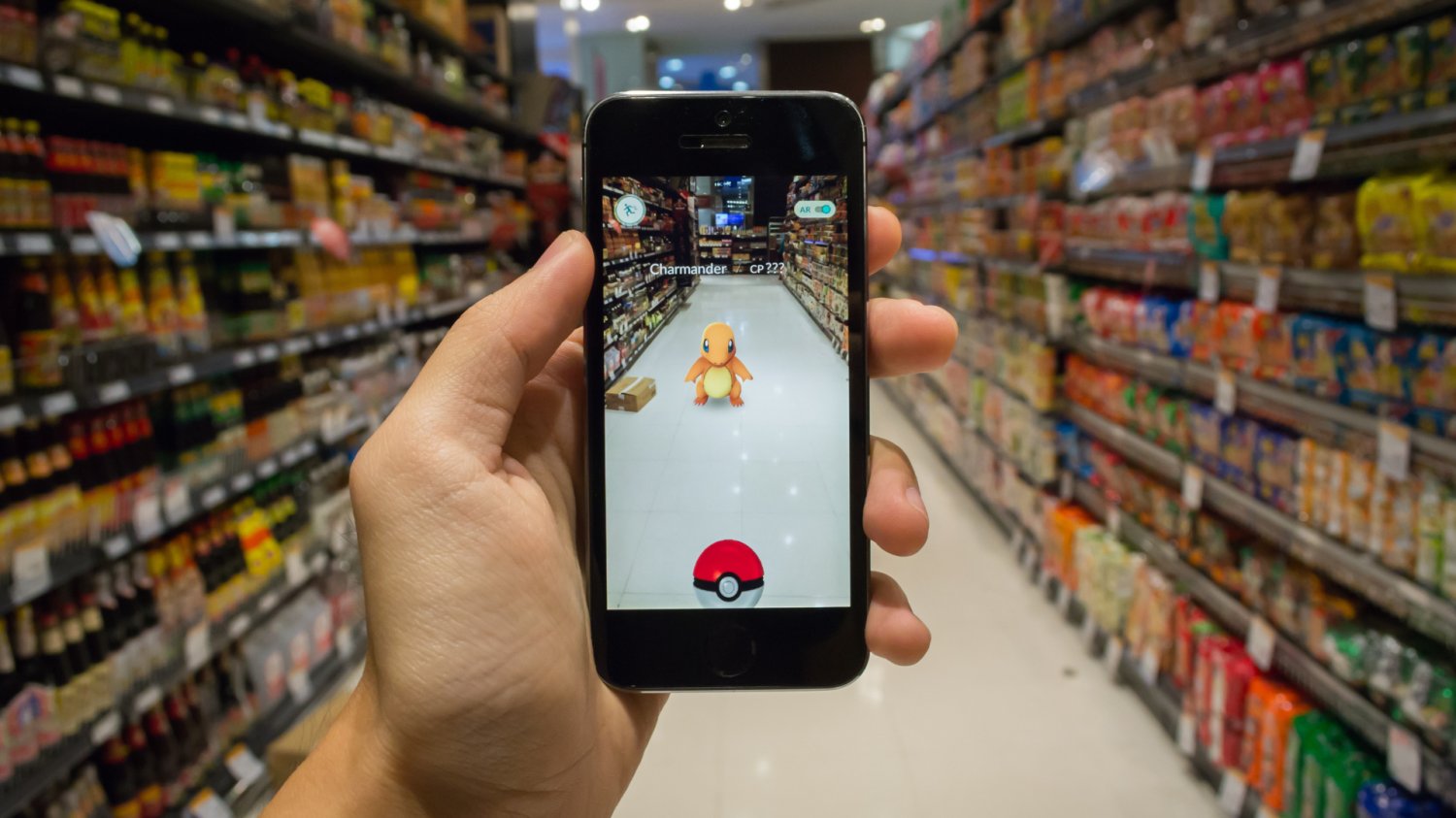 Pokemon go na smartfonie