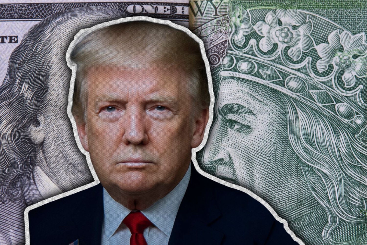 USA i Iran znowu idą na noże, a RPP nie tnie stóp. Złoty znalazł się pod presją Prezydent USA Donald Trump na tle dolara i złotego.