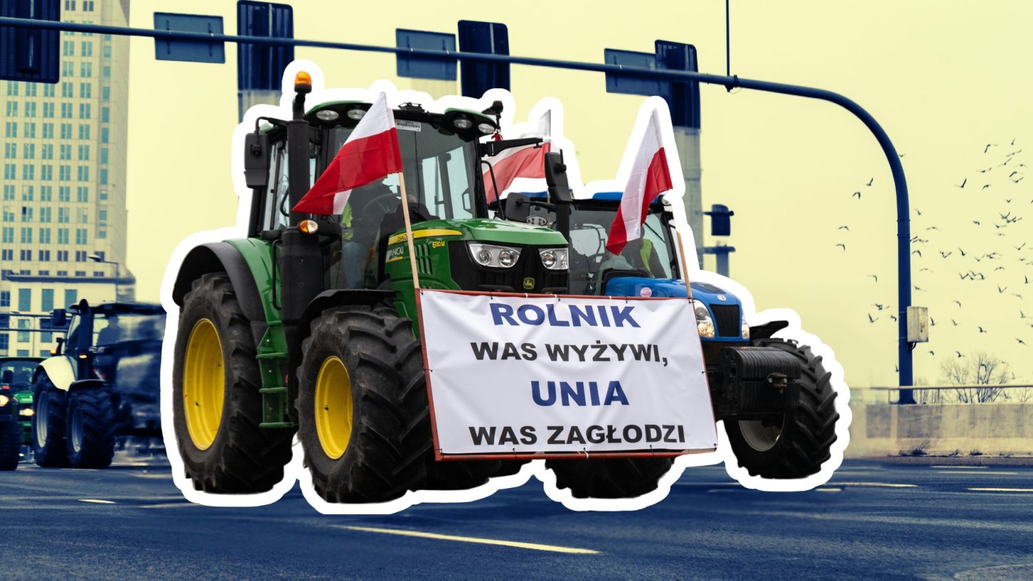 Wiele hałasu o nic. Straszak Mercosuru okazał się kapiszonem protest rolników