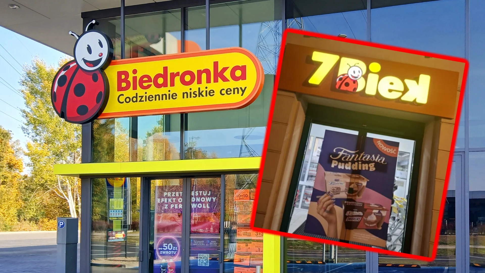 Biedronka testuje nowy format sklepów. Wszystko pod szyldem "7Biek"